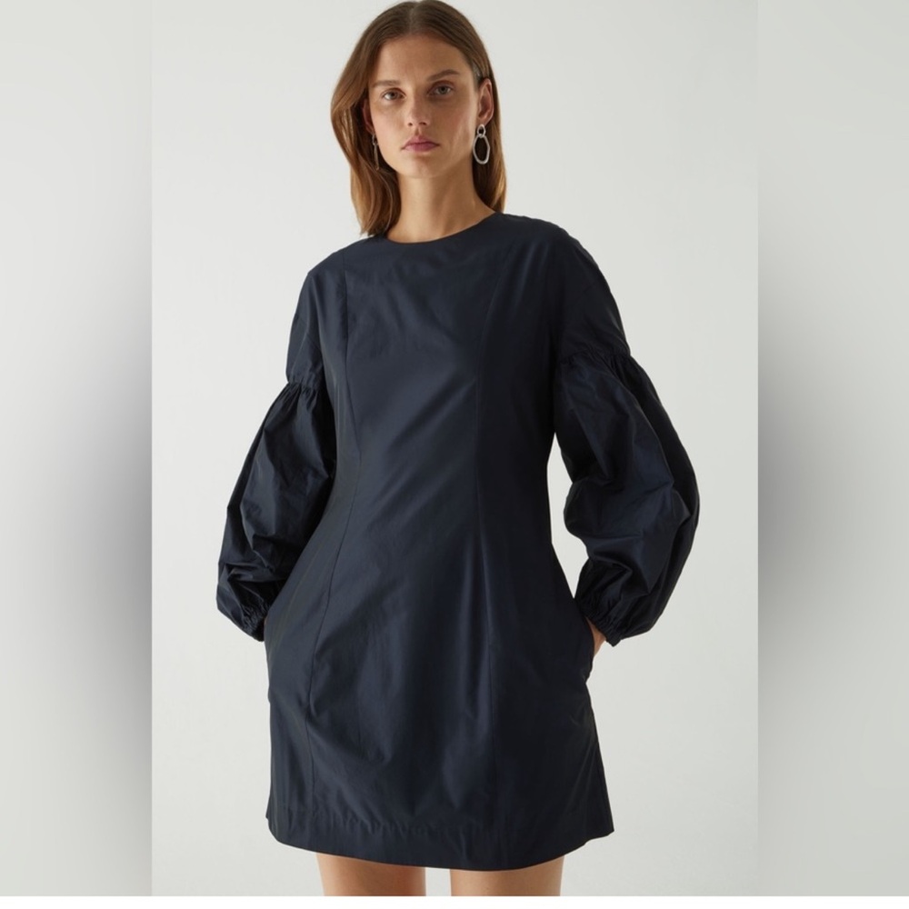 COS Mini dress, Navy, Size 12